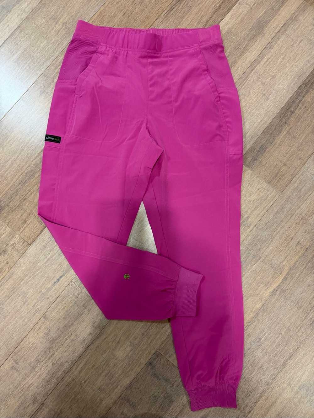 Hot Pink Jogger Scrub Pants